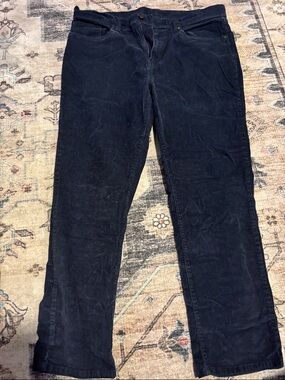 Men’s Black Corduroy Pants